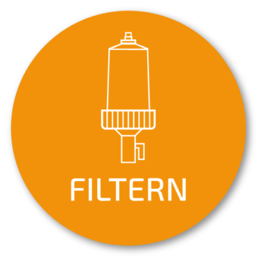Filtern Piktogramm