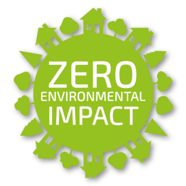 Zero Environmental Impact Piktogramm